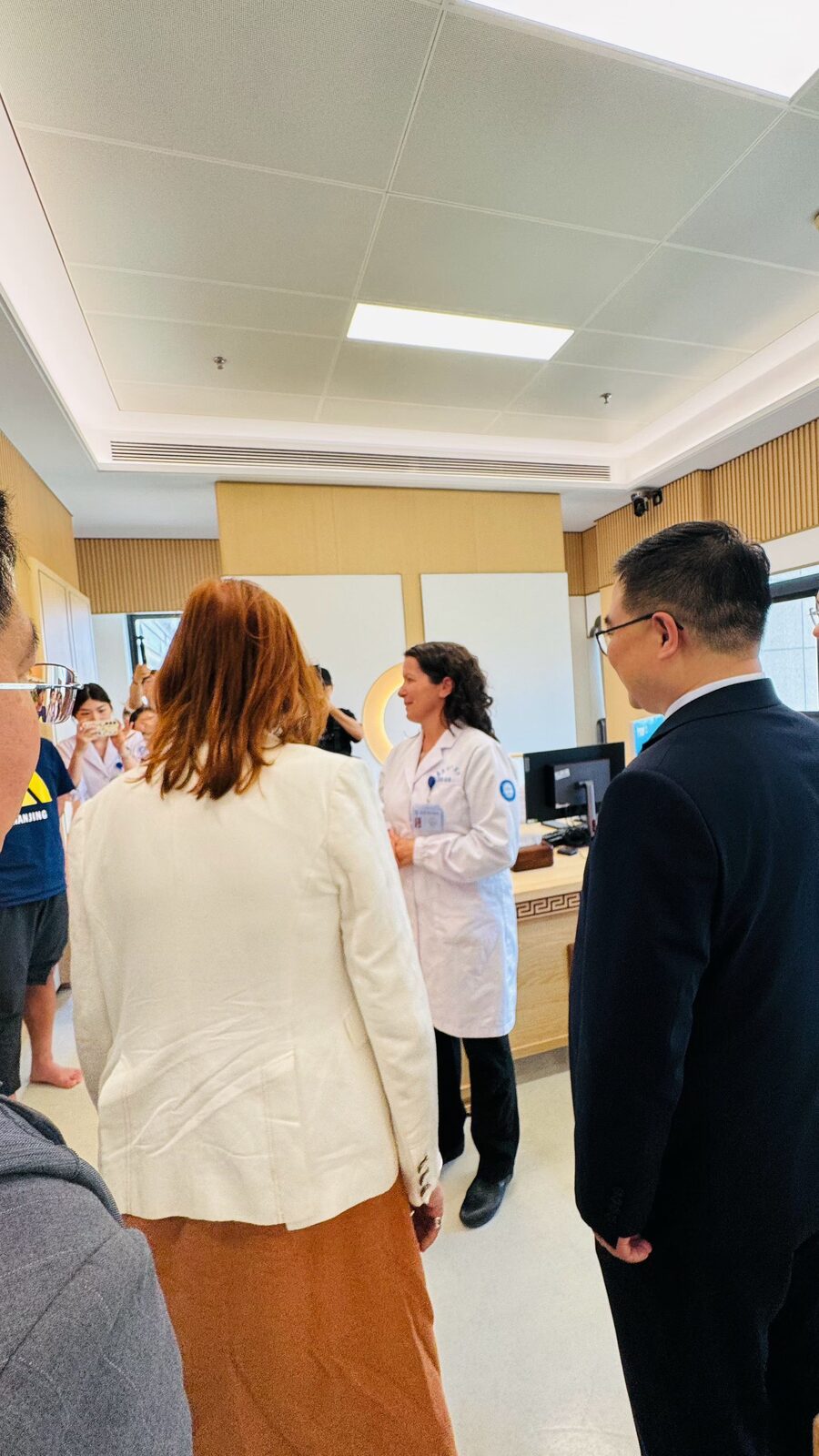 Walk-through of the clinical area