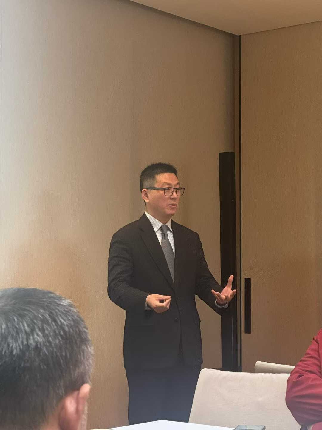 Speaking to the room